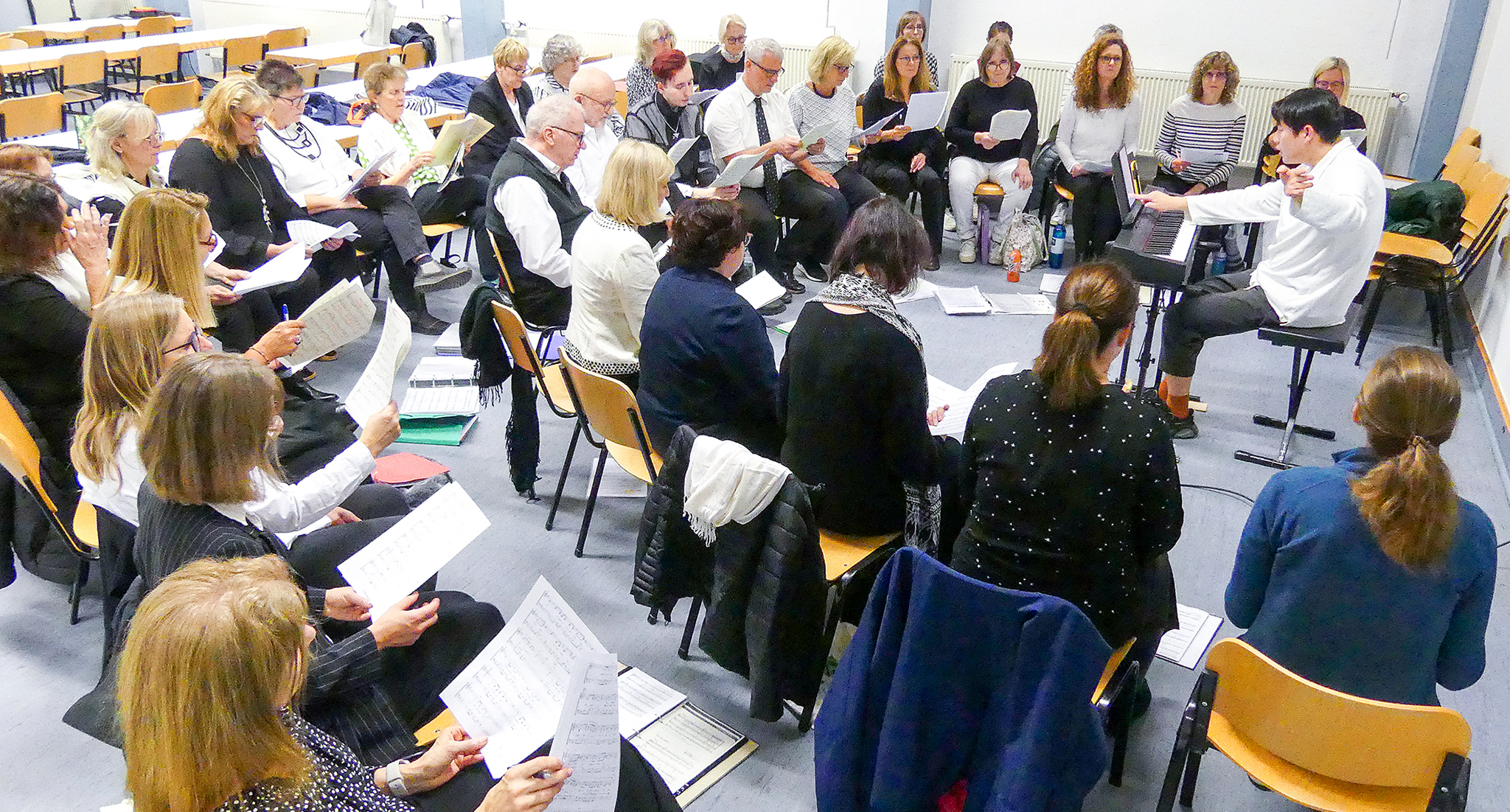 Chorios bei einem Konzert in Taunusstein